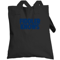 Vernon Fiddler Knows Nashville Hockey Player Sports Fan Totebag