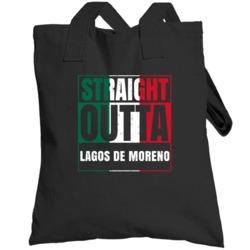 Straight Outta Lagos De Moreno Mexican City Mexico Grunge Parody Toteb