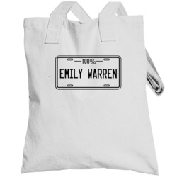 100 Percent Emily Warren Songwriters Hall Of Fame Totebag