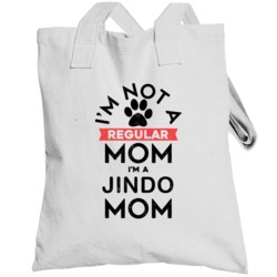 I'm A Jindo Mom Pet Dog Breed Animal Lover Totebag