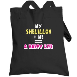 My Shelillon And Me Happy Life Favorite Pet Love Animal Totebag