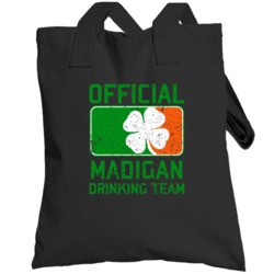 Madigan Official Drinking Team Irish Family Custom St Patricks Day Tot