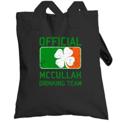 Mccullah Official Drinking Team Irish Family Custom St Patricks Day To