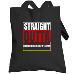 Straight Outta Rothenburg Ob Der Tauber German City Germany Grunge Par