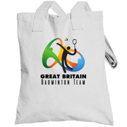Great Britain Badminton Team Rio 2016 Olympic Event Logo Totebag