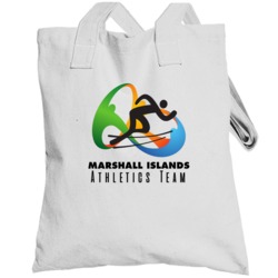 Marshall Islands Athletics Team Rio 2016 Olympic Event Logo Totebag