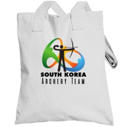 South Korea Archery Team Rio 2016 Olympic Event Logo Totebag