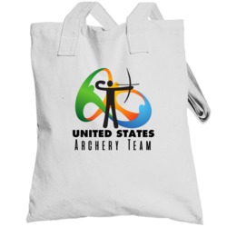 United States Archery Team Rio 2016 Olympic Event Logo Totebag