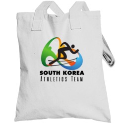 South Korea Athletics Team Rio 2016 Olympic Event Logo Totebag