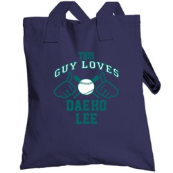 This Guy Loves Dae-ho Lee Seattle Baseball Player Classic Totebag