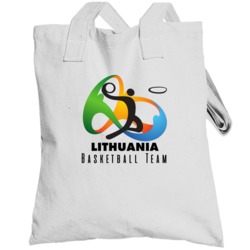 Lithuania Basketball Team Rio 2016 Olympic Event Logo Totebag