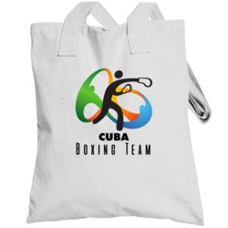 Cuba Boxing Team Rio 2016 Olympic Event Logo Totebag