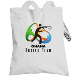 Ghana Boxing Team Rio 2016 Olympic Event Logo Totebag