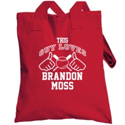 This Guy Loves Brandon Moss St Louis Baseball Player Classic Totebag