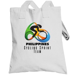 Philippines Cycling Sprint Team Rio 2016 Olympic Event Logo Totebag