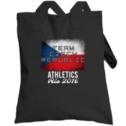 Czech Republic Athletics Rio 2016 Olympic Team Flag Totebag