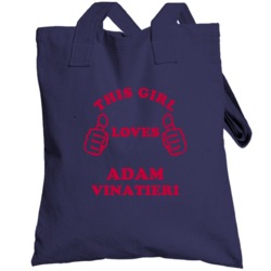 Adam Vinatieri This Girl Loves Football Sports New England Totebag