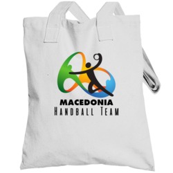 Macedonia Handball Team Rio 2016 Olympic Event Logo Totebag
