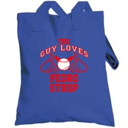 This Guy Loves Pedro Strop Texas Baseball Player Classic Totebag