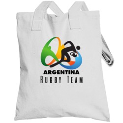 Argentina Rugby Team Rio 2016 Olympic Event Logo Totebag
