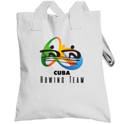 Cuba Rowing Team Rio 2016 Olympic Event Logo Totebag