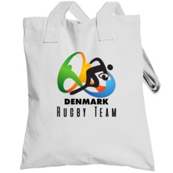 Denmark Rugby Team Rio 2016 Olympic Event Logo Totebag