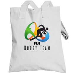 Fiji Rugby Team Rio 2016 Olympic Event Logo Totebag