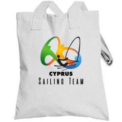 Cyprus Sailing Team Rio 2016 Olympic Event Logo Totebag