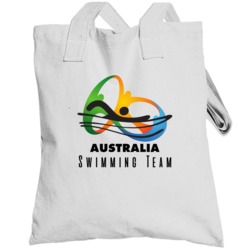 Australia Swimming Team Rio 2016 Olympic Event Logo Totebag