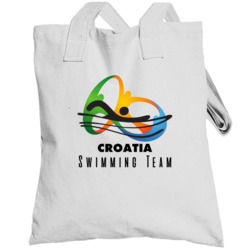 Croatia Swimming Team Rio 2016 Olympic Event Logo Totebag
