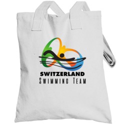 Switzerland Swimming Team Rio 2016 Olympic Event Logo Totebag