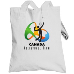 Canada Volleyball Team Rio 2016 Olympic Event Logo Totebag