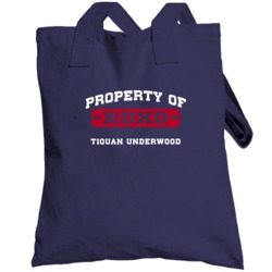 Tiquan Underwood Property Of Football Sports New England Totebag