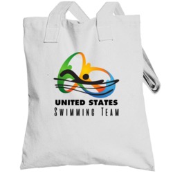 United States Swimming Team Rio 2016 Olympic Event Logo Totebag
