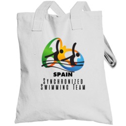 Spain Synchronized Swimming Team Rio 2016 Olympic Event Logo Totebag