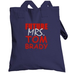 Tom Brady Future Mrs Football Sports New England Totebag