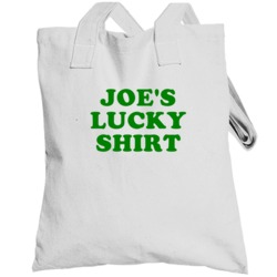 Joe Lucky Shirt Beer Funny St Patricks Day Pub Bar Party Drinking Tote