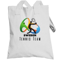 Sweden Tennis Team Rio 2016 Olympic Event Logo Totebag