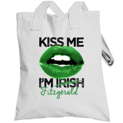 Fitzgerald Kiss Me I'm Irish Custom First Name St Patricks Day Trendin
