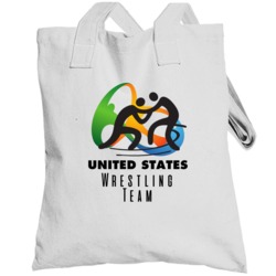United States Wrestling Team Rio 2016 Olympic Event Logo Totebag