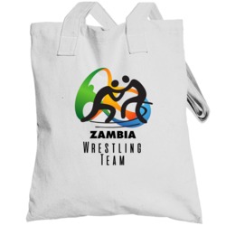 Zambia Wrestling Team Rio 2016 Olympic Event Logo Totebag