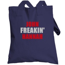 John Hannah Freakin Football Sports New England Totebag