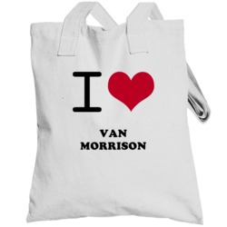 I Heart Van Morrison Rock And Roll Hall Of Fame Totebag