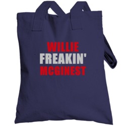 Willie Mcginest Freakin Football Sports New England Totebag