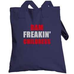 Bam Childress Freakin Football Sports New England Totebag