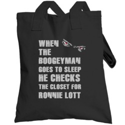 Ronnie Lott Boogeyman Basketball Hockey Baseball Football Totebag