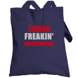 Tiquan Underwood Freakin Football Sports New England Totebag