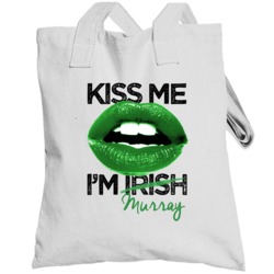 Murray Kiss Me I'm Irish Custom First Name St Patricks Day Trending Li