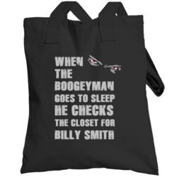 Billy Smith Boogeyman Basketball Hockey Baseball Football Totebag