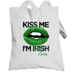 Zara Kiss Me I'm Irish Custom First Name St Patricks Day Trending Lips